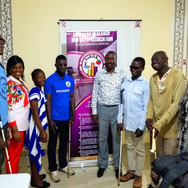 Lorda Staff and the Visually impaired